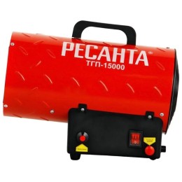 Тепловые пушки Ресанта ТГП-15000 67/1/14 Тепловая газовая пушка { Мощность 18кВт, 300м.куб/ч, 0,3 бар, расход 1,2 кг/час }